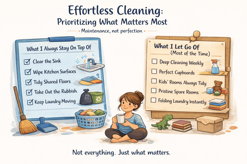 Effortless Cleaning: Prioritizing What Matters Most