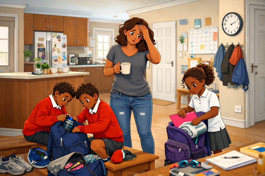 The Morning Survival Guide: Back-to-School Week&nbsp;Reality